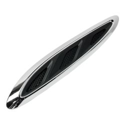 BUICK ENCLAVE  HOOD MLDG SIDE RIGHT (Passenger Side) CHROME/BLACK OEM#23142430 2013-2017 PL#GM1239109