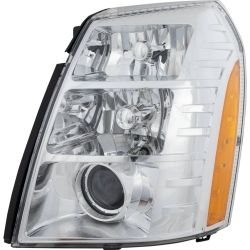 CADILLAC ESCALADE/ESCALADE ESV  HEAD LAMP ASSY LEFT (Driver Side) (HID)(1ST DESIGN)**CAPA** OEM#25897648 2007-2009 PL#GM2502291C