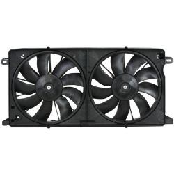 CADILLAC DEVILLE  RADIATOR & A/C FAN ASSY (DUAL FAN) OEM#12494766-PFM 2000-2005 PL#GM3115186