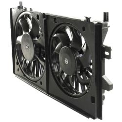 CHEVROLET IMPALA / IMPALA LIMITED (2pc T/L) RADIATOR & A/C FAN ASSY (06-09 5.3L)(12-15 3.6L)(DUAL FAN) OEM#89018697-PFM 2006-2016 PL#GM3115188