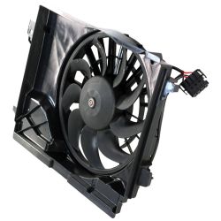 CADILLAC XLR/XLR-V RADIATOR & A/C FAN ASSY (2nd Design)(SINGLE FAN) OEM#15819952 2005-2009 PL#GM3115202