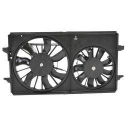 CHEVROLET MALIBU SEDAN RADIATOR & A/C FAN ASSEMBLY (3.5L/3.6L)(DUAL FAN) OEM#22719384 2008-2012 PL#GM3115208