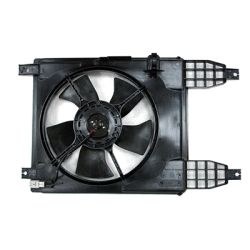 CHEVROLET AVEO SEDAN RADIATOR & A/C FAN ASSEMBLY (W/O A/C)(SINGLE FAN) OEM#94567002 2009-2011 PL#GM3115231