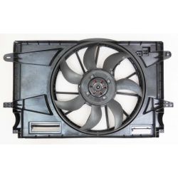CHEVROLET CRUZE SEDAN RADIATOR & A/C FAN ASSY (1.4L TURBO)(SINGLE)(W/BLDC) OEM#39052896 2017 PL#GM3115310