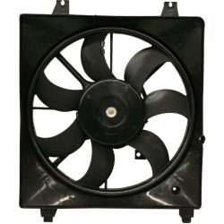 HYUNDAI SANTA FE RADIATOR FAN ASSEMBLY LEFT (Driver Side) 2.7L/3.3L OEM#253802B100 2007-2009 PL#HY3115113