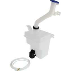 KIA RIO5 HATCHBACK WASHER TANK W/2 OUTLET PUMP W/FILLER TUBE (W/SENSOR HOLE) OEM#986101G101-PFM 2006-2011 PL#KI1288104