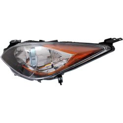 MAZDA MAZDA3 HEAD LAMP LEFT (Driver Side) (HALOGEN)(BLUE PROJECTOR RING)(SKYACTIV) **CAPA** OEM#BFD1510L0D 2012-2013 PL#MA2518143C