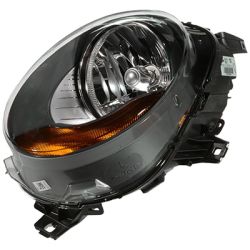 MINI COOPER 4DOORS HATCHBACK (HARDTOP) HEAD LAMP ASSEMBLY LEFT (Driver Side) (HALOGEN)(YELLOW SIGNAL) OEM#63117401599 2015-2019 PL#MC2518100