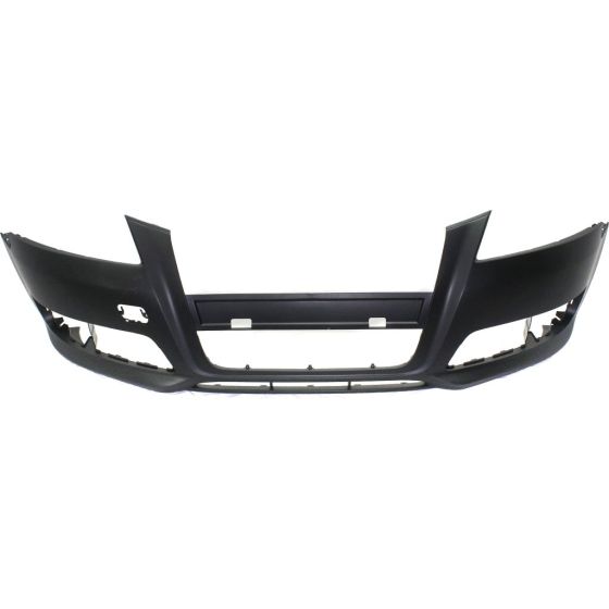 AUDI A3  FRONT BUMPER COVER PRIMED (WO/S LINE)(WO/WASHER)(WO/SENSOR) OEM#8P0807105EGRU 2009-2013 PL#AU1000169