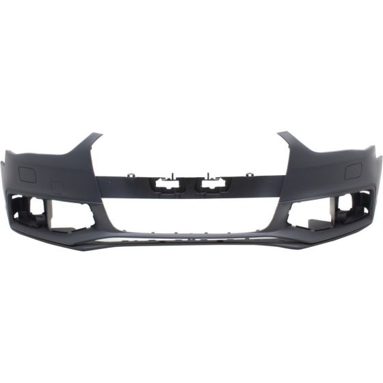 AUDI S4 SEDAN  FRONT BUMPER COVER PRIMED (W/WASHER)(WO/WARNING SYSTEM) OEM#8K0807065EGRU 2013-2016 PL#AU1000180