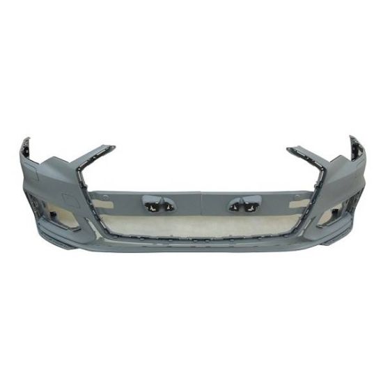 AUDI A6 SEDAN  FRONT BUMPER COVER PRIMED (WO/PARALLEL PK ASSIST)(W/S-LINE) OEM#4K0807065BGRU 2019-2023 PL#AU1000293