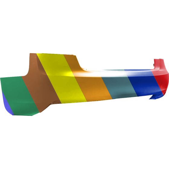 AUDI A5 CABRIO REAR BUMPER COVER PRM-GRAY (WO/SENSOR) **CAPA** OEM#8T0807067AGRU 2012-2017 PL#AU1100204C