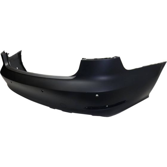 AUDI A3 SEDAN REAR BUMPER COVER PRIMED (W/PK SENSOR)(WO/PK ASSIST)(WO/S-LINE) OEM#8V5807067AGRU 2015-2016 PL#AU1100216