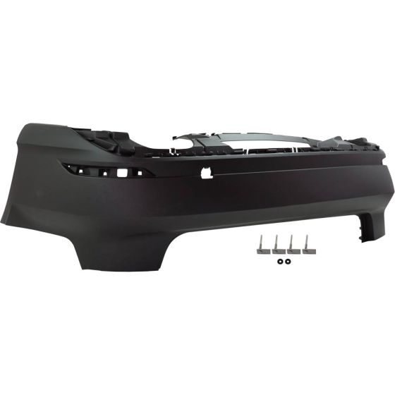 AUDI A3 SEDAN  REAR BUMPER COVER PRIMED (WO/SENSOR)(WO/SPORT)(WO/S-LINE)**CAPA** OEM#8V5807067FGRU 2017-2020 PL#AU1100244C