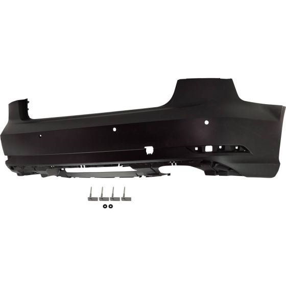 AUDI A3 CABRIO REAR BUMPER COVER PRIMED (W/SENSOR)(W/PARALLEL ASSIST)(WO/SPORT)(WO/S-LINE)**CAPA** OEM#8V5807067GGRU 2017-2020 PL#AU1100245C