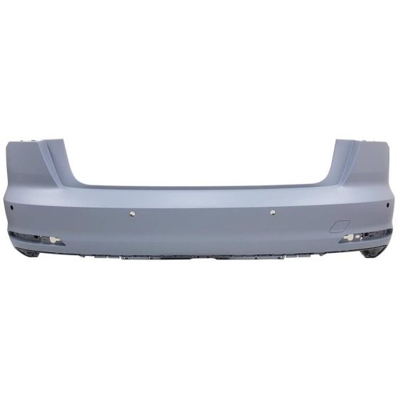 AUDI A6 SEDAN  REAR BUMPER COVER PRIMED (WO/PARALLEL PK ASSIST)(WO/S-LINE) OEM#4K5807067AGRU 2019-2023 PL#AU1100258