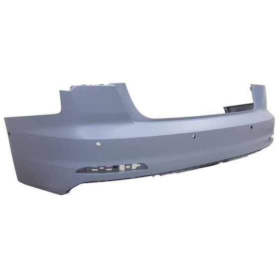 AUDI A6 SEDAN  REAR BUMPER COVER PRIMED (W/PARALLEL PK ASSIST)(WO/S-LINE) OEM#4K5807067BGRU 2019-2023 PL#AU1100259