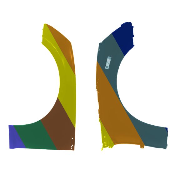 AUDI A5 CABRIO  FENDER LEFT (Driver Side) OEM#8W6821105B 2018-2024 PL#AU1240145