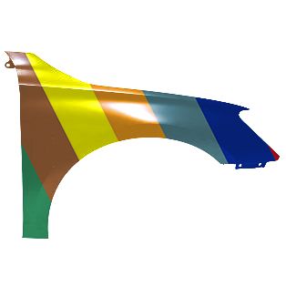 AUDI A3 SEDAN FENDER RIGHT (Passenger Side) **CAPA** OEM#8Y0821106A 2022-2023 PL#AU1241148C