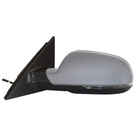 AUDI A4 SEDAN / WAGON DOOR MIRROR LEFT (Driver Side) PWR/HTD/SIGNAL (WO/ANTI-GLARE)(WO/LDW)(PTM) OEM#8K1857409AG01C-PFM 2010-2011 PL#AU1320116