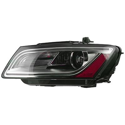 AUDI Q5 / SQ5 HEAD LAMP UNIT LEFT (Driver Side) (XENON)(W/ CURVE LIGHTING)(OE Quality) OEM#8R0941753E 2013-2017 PL#AU2502193