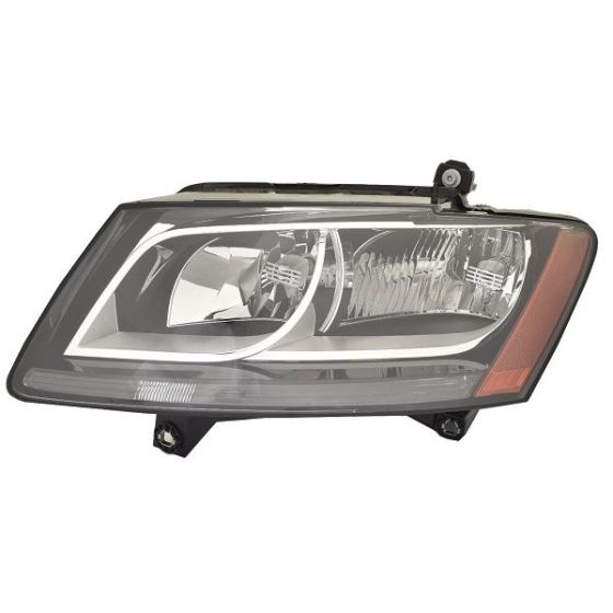 AUDI Q5  / SQ5  HEAD LAMP ASSY LEFT (Driver Side) (HALOGEN) **CAPA** OEM#8R0941003AP 2013-2014 PL#AU2502198C