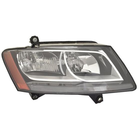 AUDI Q5  / SQ5  HEAD LAMP ASSY RIGHT (Passenger Side) (HALOGEN) **CAPA** OEM#8R0941004AP 2013-2014 PL#AU2503198C