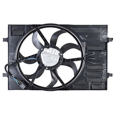 AUDI A3 SEDAN RADIATOR & A/C FAN ASSEMBLY (SINGLE FAN) (1.8/2.0L GAS) OEM#5Q0121203CE 2015-2020 PL#AU3115116