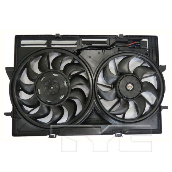 AUDI S4 SEDAN  RADIATOR & A/C FAN ASSY (3.0/3.2L)(DUAL FAN) OEM#8K0121207D-PFM 2010-2016 PL#AU3115120
