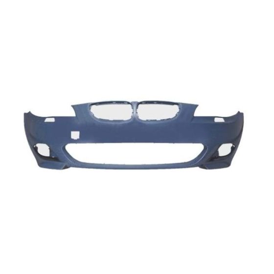 BMW BMW 5 SERIES (SEDAN) FRONT BUMPER COVER PRIMED (W/M PKG) (W/O SENSOR) OEM#51117897207 2004-2007 PL#BM1000182
