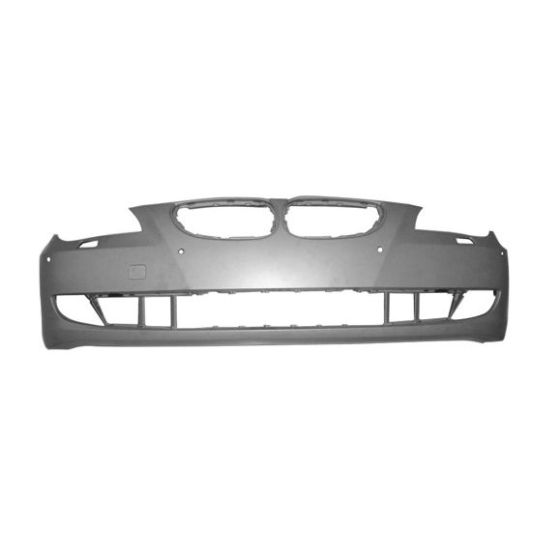 BMW BMW 5 SERIES (SEDAN) FRONT BUMPER COVER PRIMED (W/O M PKG)(W/SENSOR) **CAPA** OEM#51117184717 2008-2010 PL#BM1000193C
