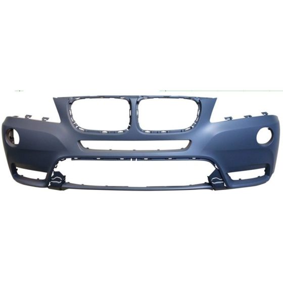 BMW BMW X3 FRONT BUMPER COVER PRIMED (WO/HL WASHER)(WO/M PKG) OEM#51117210451 2011-2014 PL#BM1000252