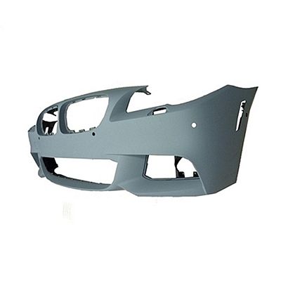 BMW BMW 5 SERIES (SEDAN) FRONT BUMPER COVER PRIMED (W/SENSOR)(W/SIDE CAMERA)( M PKG) OEM#51118048672 2011-2013 PL#BM1000256
