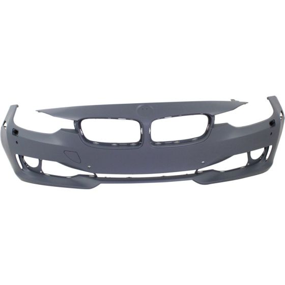 BMW BMW 3 (SEDAN) HYBRID FRONT B COVER PRIMED (WO/LWR MLDG)W/WASH W/PK SNSR W/PK ASSIT WO/CAMERA(EXC M SPORT) OEM#51117293017 2013-2015 PL#BM1000258