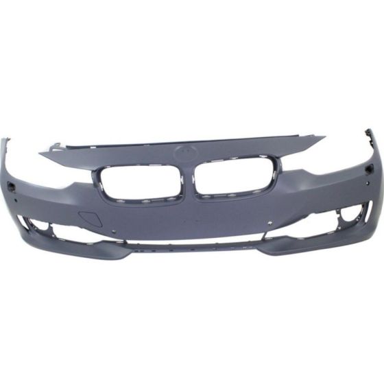 BMW BMW 3 (SEDAN) HYBRID FRONT B COVER PRIMED (W/ MOLDING HOLE)W/ WASH W/ PK SNSR WO/PK ASSIT W/ CAMERA(EXC M SPORT) OEM#51117327279 2013-2015 PL#BM1000269