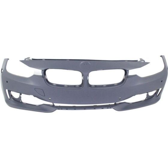 BMW BMW 3 (SEDAN) FRONT B COVER PRIMED (W/ MOLDING HOLE)WO/WASH W/ PK SNSR WO/PK ASSIT W/ CAMERA(EXC M SPORT) OEM#51117293088 2012-2015 PL#BM1000274