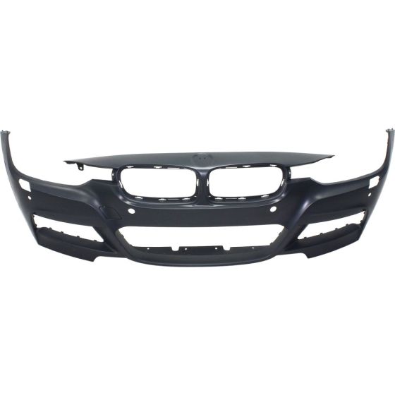 BMW BMW 3 (SEDAN) HYBRID FRONT B COVER PRIMED (W/MLDG HOLE)W/WASH W/PK SNSR W/PK ASSIST W/CAMERA( M ) **CAPA** OEM#51118067958 2013-2015 PL#BM1000286C
