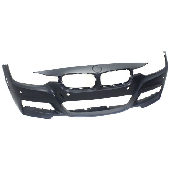 BMW BMW 3 (SEDAN) HYBRID FRONT B COVER PRIMED (W/ MOLDING HOLE)WO/WASH W/PK SNSR W/ PK ASSIST WO/CAMERA( M SPORT) OEM#51118067953 2013-2015 PL#BM1000292