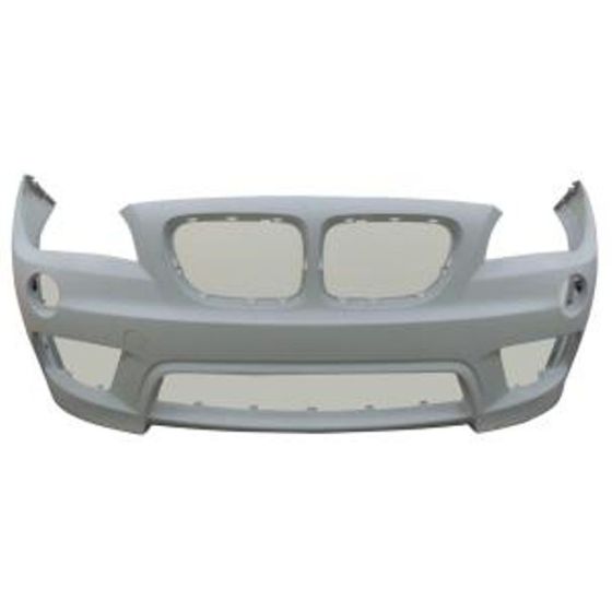 BMW BMW X1 FRONT BUMPER COVER PRIMED (WO/WASHER)(WO/SENSOR)(W/ M SPORT)(1PC) OEM#51118039388 2013-2015 PL#BM1000302