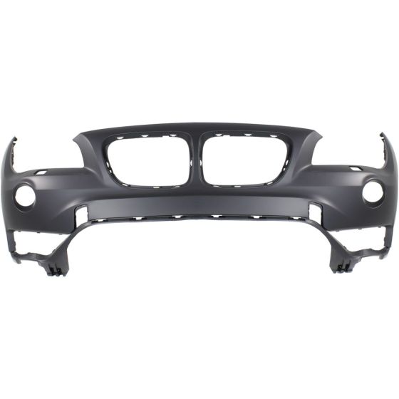 BMW BMW X1 FRONT BUMPER COVER PRIMED (W/ WASHER)(WO/M SPORT) **CAPA** OEM#51117345030 2013-2015 PL#BM1000321C