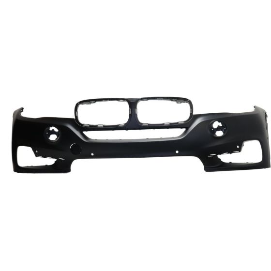 BMW BMW X5 FRONT BUMPER COVER PRIMED W/6 SENSOR (WO/WASH&NIGHT VISION&LED FOG&SURND VIEW) (WO/M SPT) OEM#51117378612 2014-2018 PL#BM1000323
