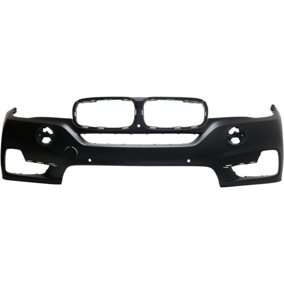 BMW BMW X5 FRONT BUMPER COVER PRIMED W/SURND VIEW (WO/WASH&SENSR&NIGHT VISION&LED FOG) (WO/M SPT) OEM#51117378608 2014-2018 PL#BM1000324