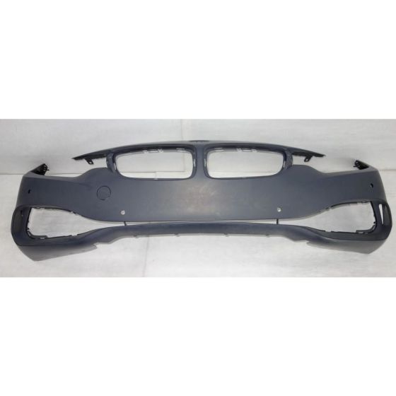 BMW BMW 4 (2DOORS/COUPE)  FRONT BUMPER COVER PRIMED (WO/M SPORT) WO/WASHER W/ PK SENSOR W/CAMERA (WO/PK ASSIST)**CAPA* OEM#51117363279 2014-2017 PL#BM1000384C