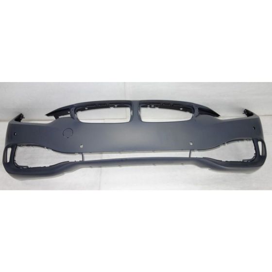 BMW BMW 4 (2DOORS/COUPE)  FRONT BUMPER COVER PRIMED (WO/M SPORT) WO/WASHER W/ PK SENSOR W/PK ASSIST W/CAMERA OEM#51117363280 2014-2017 PL#BM1000385