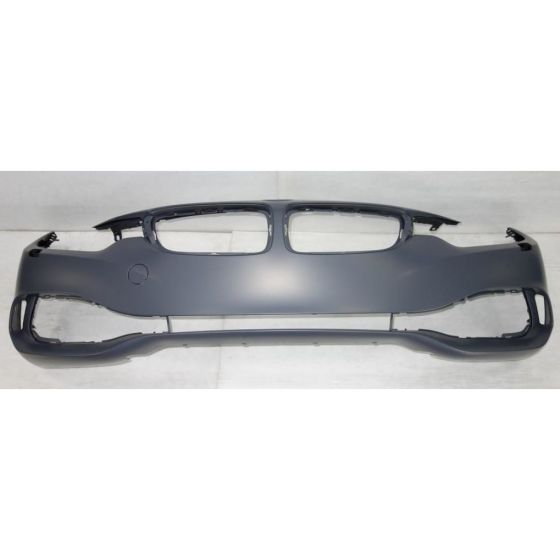 BMW BMW 4 (2DOORS/COUPE)  FRONT BUMPER COVER PRIMED (WO/M SPORT) W/ WASHER WO/PK SENSOR**CAPA** OEM#51117363284 2014-2020 PL#BM1000389C