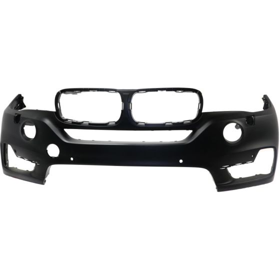 BMW BMW X5 HYBRID  (40e) FRONT BUMPER COVER PRIMED (W/HL WASH)(W/6 SENSOR)(WO/SURND VIEW)(WO/M SPT) OEM#51117379416 2016-2018 PL#BM1000401