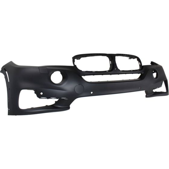 BMW BMW X5 FRONT BUMPER COV PRIMED W/WASH&SENSR& SURND VIEW W/NIGHT VISION W/LED FOG (WO/M SPT)*CAPA OEM#51117378555 2014-2018 PL#BM1000403C