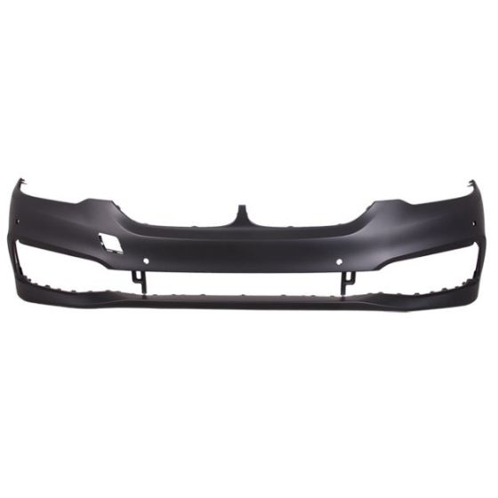 BMW BMW 5 SERIES HYBRID  FRONT BUMPER COVER PRIMED (WO/WASJER)(W/SENSOR)(W/PK ASSIST)(530/540)(WO/M PKG)**CAPA** OEM#51117427445 2018-2020 PL#BM1000469C