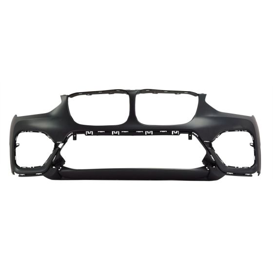 BMW BMW X3  FRONT BUMPER COVER PRIMED (W/PK SENSOR)(WO/CAMERA)(30i X LINE) OEM#51117484782 2018-2021 PL#BM1000492