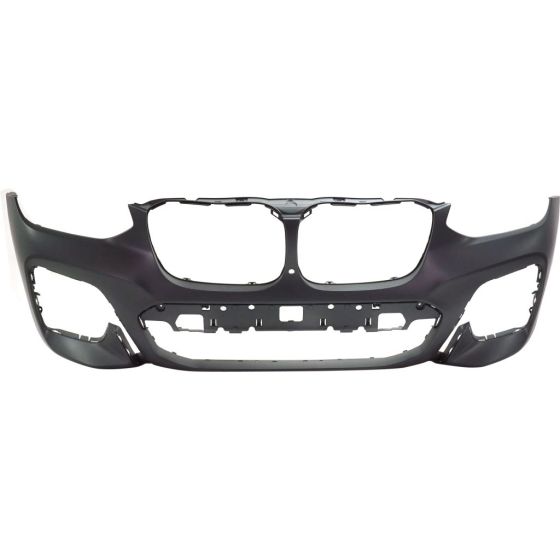 BMW BMW X3 FRONT BUMPER COVER PRIMED (W/PK PLUS SENSOR)(W/CAMERA)(30i W/M SPORT)(M40i)**CAPA** OEM#51118091990 2018-2021 PL#BM1000499C